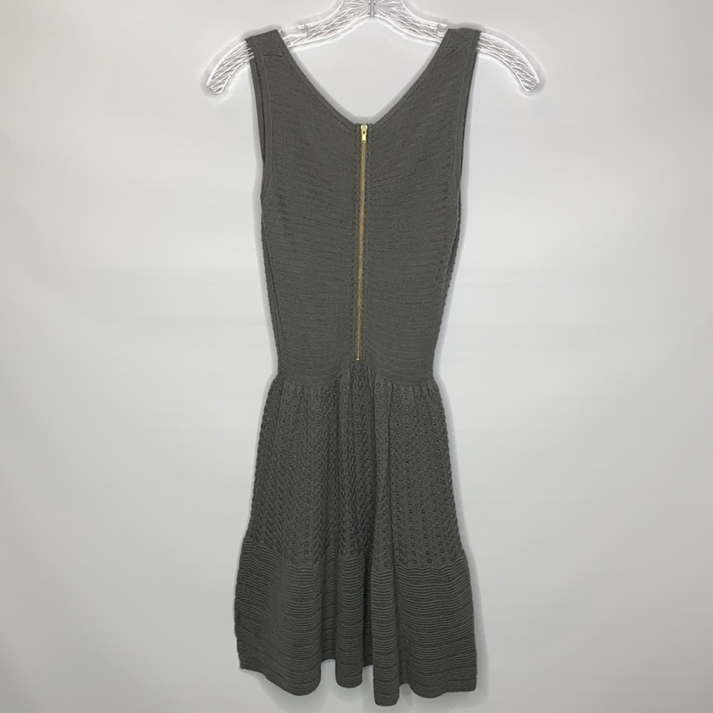 B.B. Dakota Gray Wool Blend Sleeveless Dress XS - Picture 2 of 11